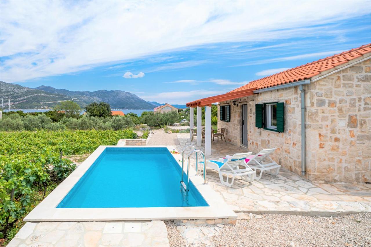 Vineyard House & Olive Grove House Vila Račišće Exterior foto